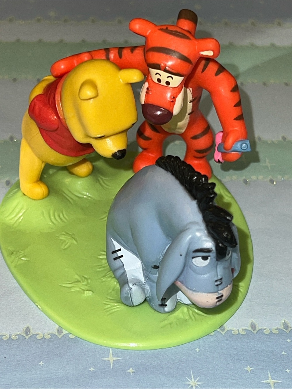 Disney Winnie The Pooh “New Tail For Eeyore” Cake Topper